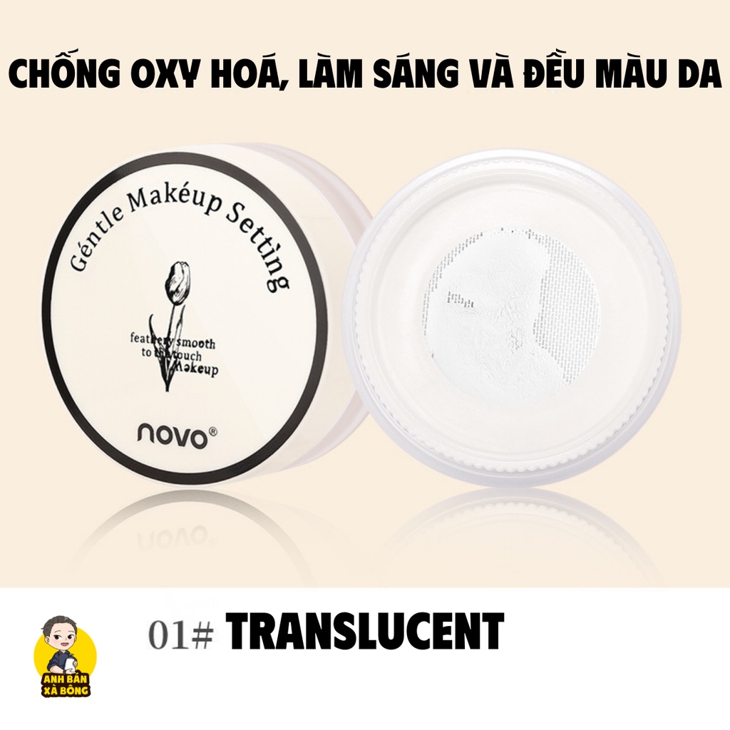 Phấn Phủ Kiềm Dầu NOVO Cloud Mist Light And Delicate Loose Powder 5784