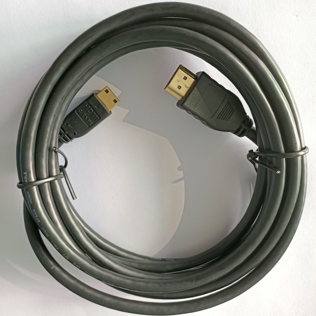 Dành Cho Canon Cho Nikon SLR Máy Ảnh Kỹ Thuật Số mini HDMI HD Cáp Máy Tính Màn Hình Tivi Cáp 1.5M