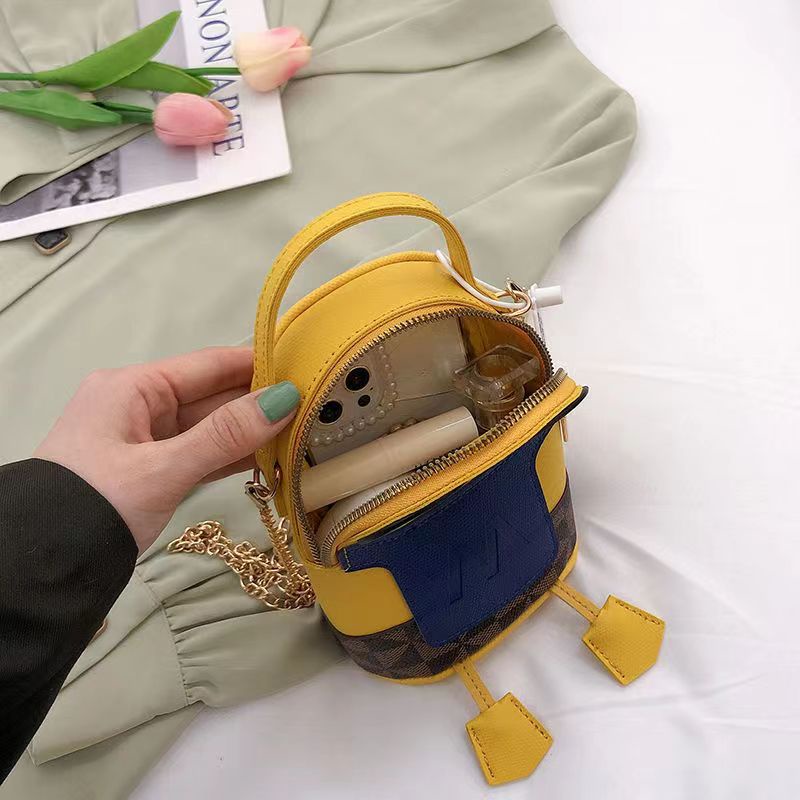 Túi Đeo Chéo Mini In Họa Tiết Hoạt Hình Minion Dễ Thương Thời Trang Cho Nữ