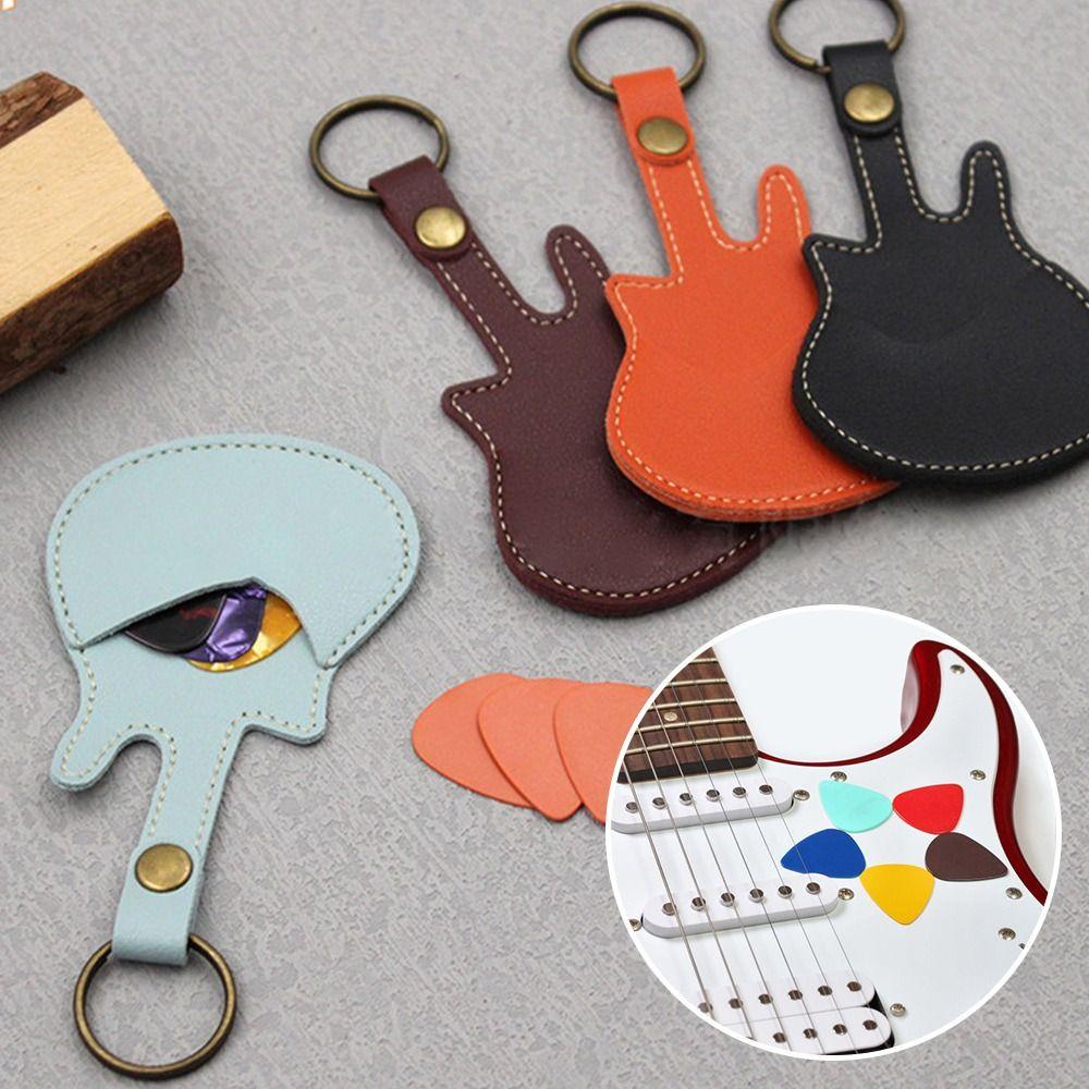 Vỏ Bọc Bảo Vệ Miếng Gảy Đàn Guitar Kèm Móc Khóa Tiện Dụng