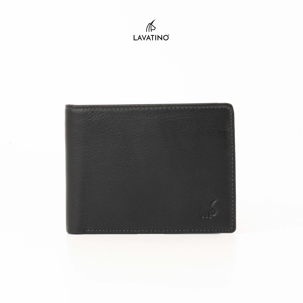 Ví bóp nam Classic 04 da bò mềm có ngăn khóa kéo phong cách đơn giản, tặng kèm phụ kiện gói quà và bảo hành chính hãng L