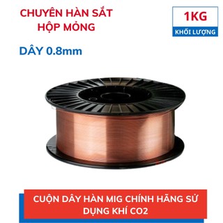 Cuộn dây hàn mig dùng khí CO2 khối lượng 1kg
