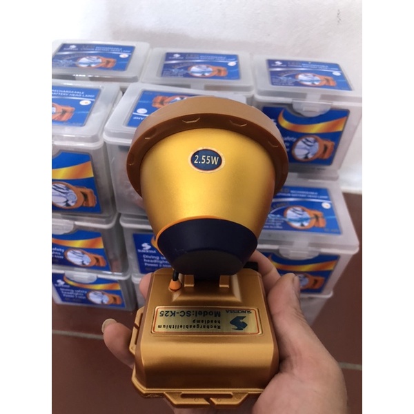 đèn pin đội đầu k25