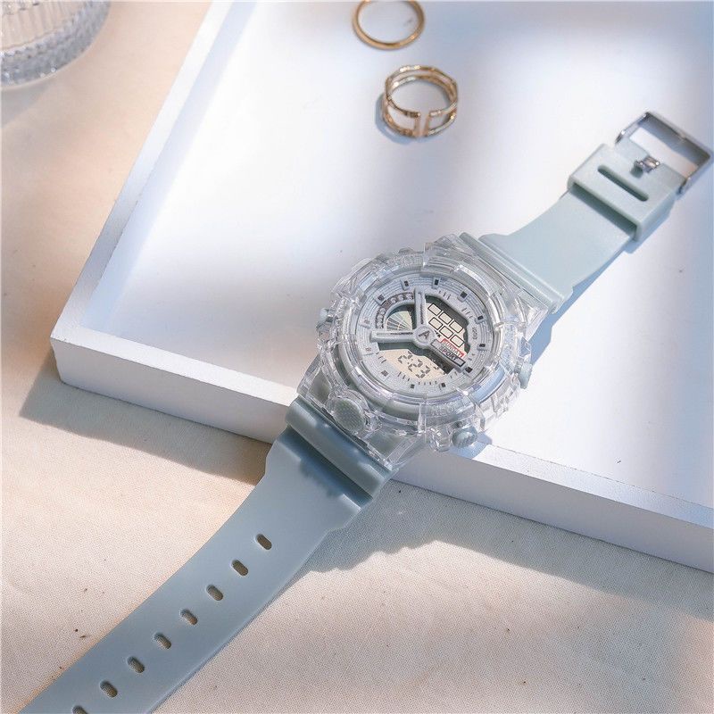 Đồng Hồ Điện Tử Thể Thao Kỳ Lân Màu Trắng Xanh Dương Chống Nước Cho Học Sinh Trung Học Nam Nữ | BigBuy360 - bigbuy360.vn