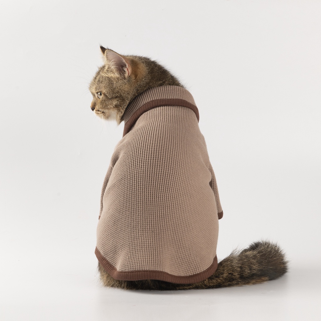 Áo Khoác Len Hàng Hiệu mùa đông cho thú cưng - SaboCoco - SB24