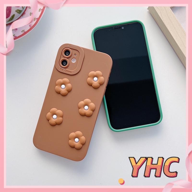 ốp iphone In Hình Hoa 3D Cho Iphone6 6splus 7 7plus 8plus XR x xs 12 11 pro max plus 13 promax-072