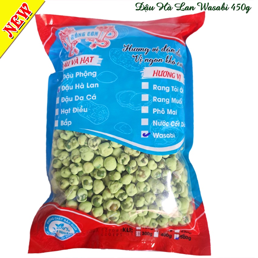 900gram Đậu Hà Lan Wasabi  Rồng Con
