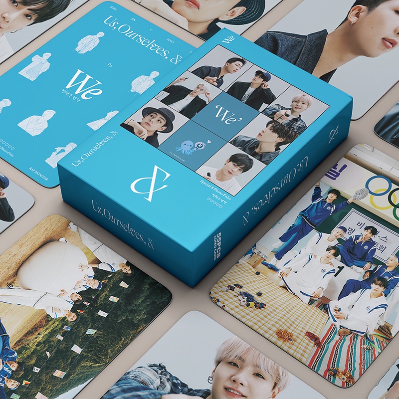 BTS Set 55 Tấm Thẻ Ảnh LOMO Nhóm Nhạc