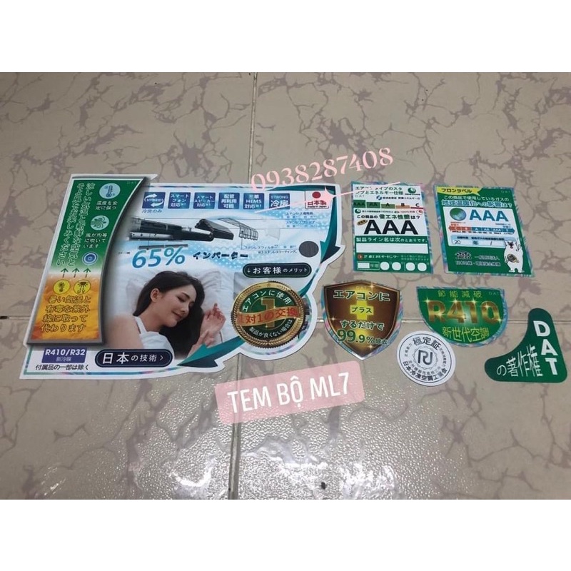 Tem dán điều hoà