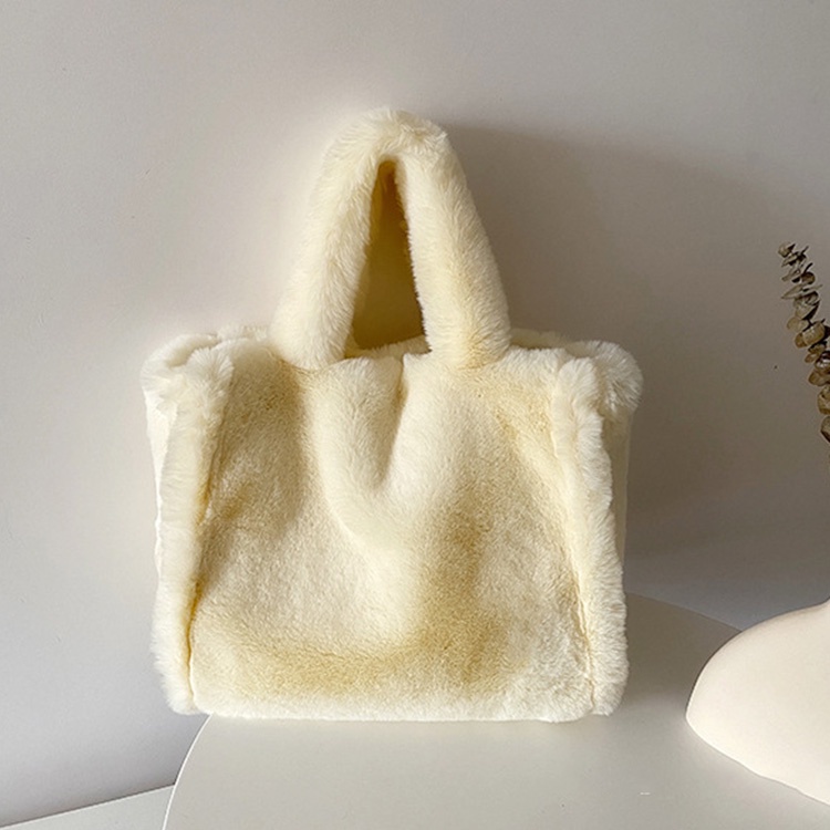 Túi xách IELGY bằng vải lông sức chứa lớn thoải mái sành điệu thời trang cho nữ