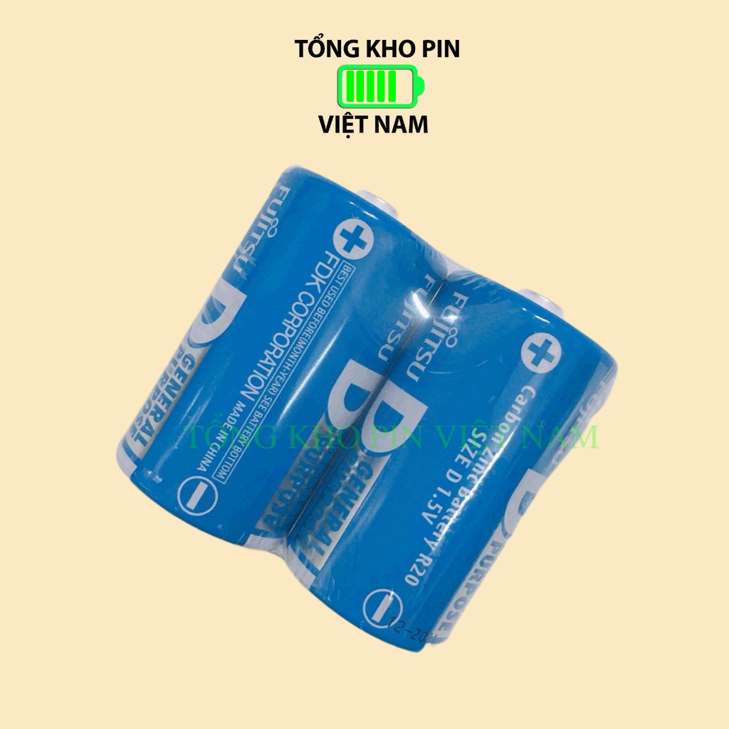 Pin Đại Cacbon D Maxell, Panasonic, GP, Fujitsu Hàng Chính Hãng