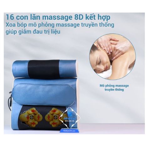 Gối massage cổ vai gáy Beame BM-G35, Máy massage đa năng thế hệ mới
