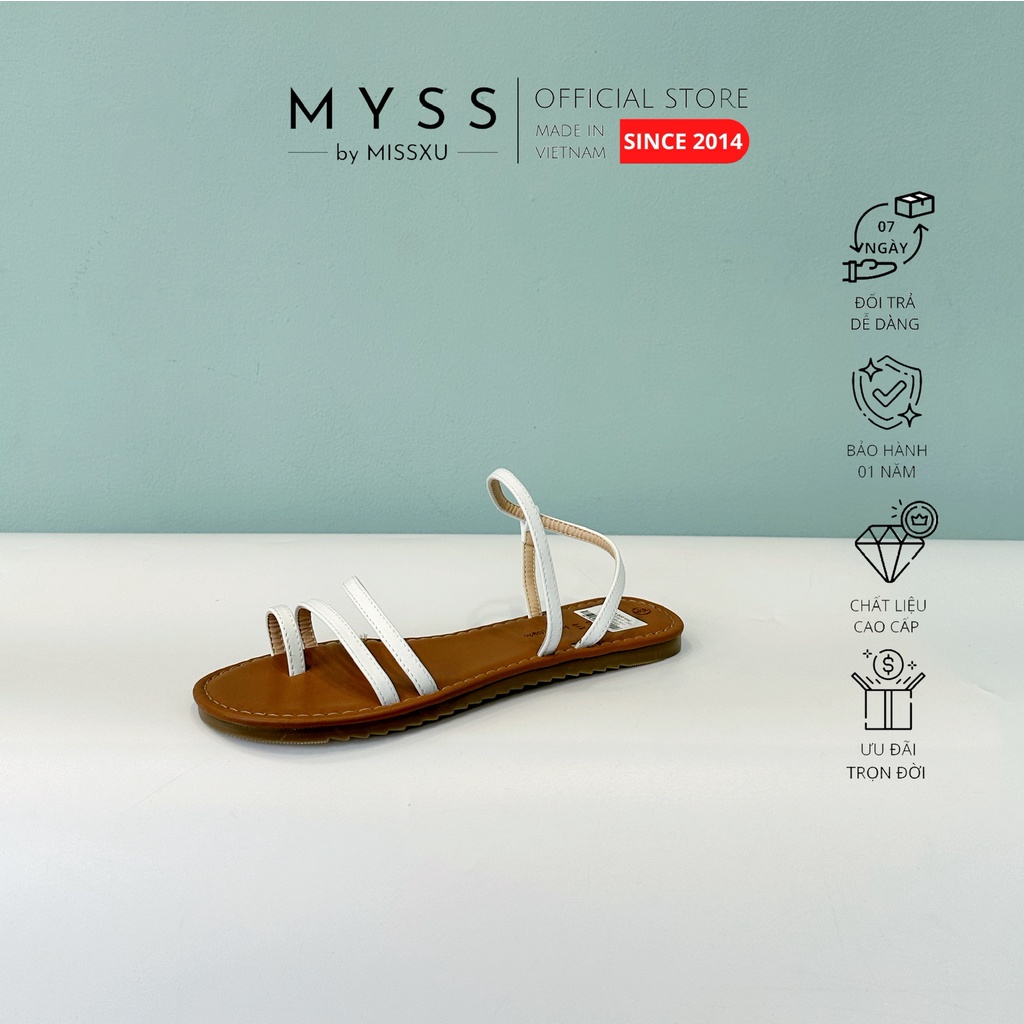 Giày sandal bệt xỏ ngón quai cài sau thời trang MYSS - SD173