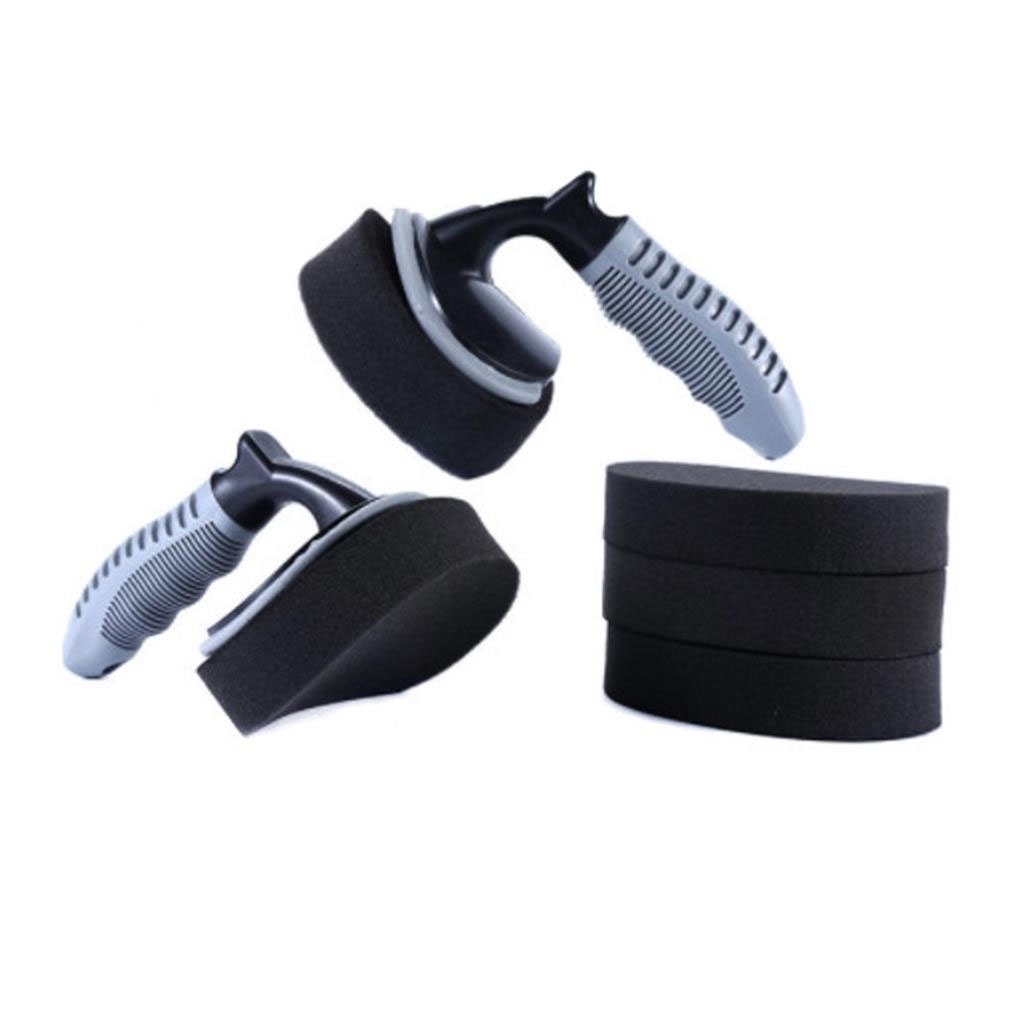 Chổi Cọ Vệ Sinh Đánh Bóng Lốp Xe Ô Tô Xe Máy Chuyên Dụng, Có Mút Bông Thay Thế