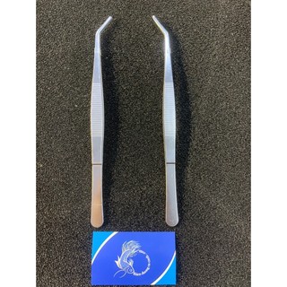 Nhíp trồng cây thủy sinh,nhíp inox thẳng và đầu cong 25 và 27cm