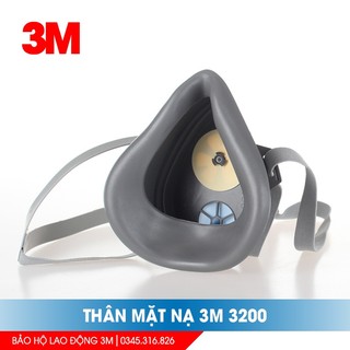 Mặt nạ phòng độc chống bụi 3M 3200 (phun thuốc sâu, phun sơn, chống khói độc & hóa chất)