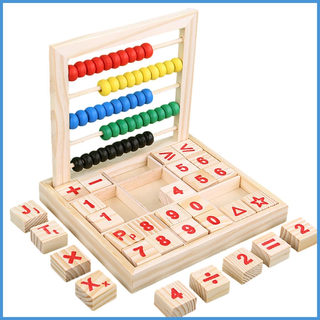 Bàn Tính Abacus Đồ Chơi Cho Bé 3 4 5 6 7 Tuổi