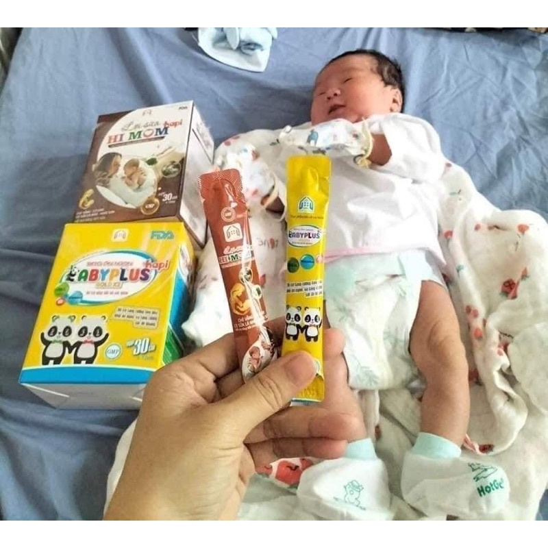 Combo lợi sữa Dr.MAYA Himom và siro Baby Plus