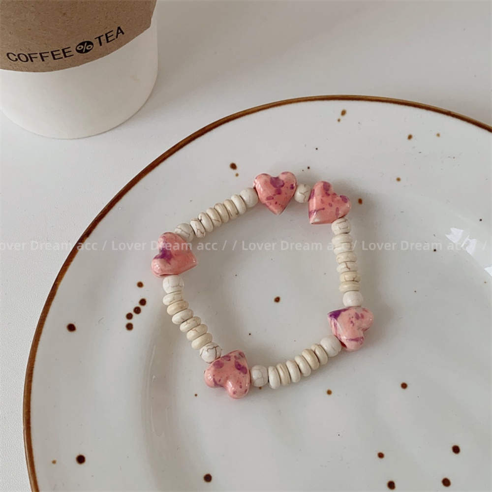 Vòng Tay Chuỗi Hạt Đá Nhiều Màu Sắc Co Giãn Phong Cách Hàn Quốc Thời Trang Cho Nam Và Nữ