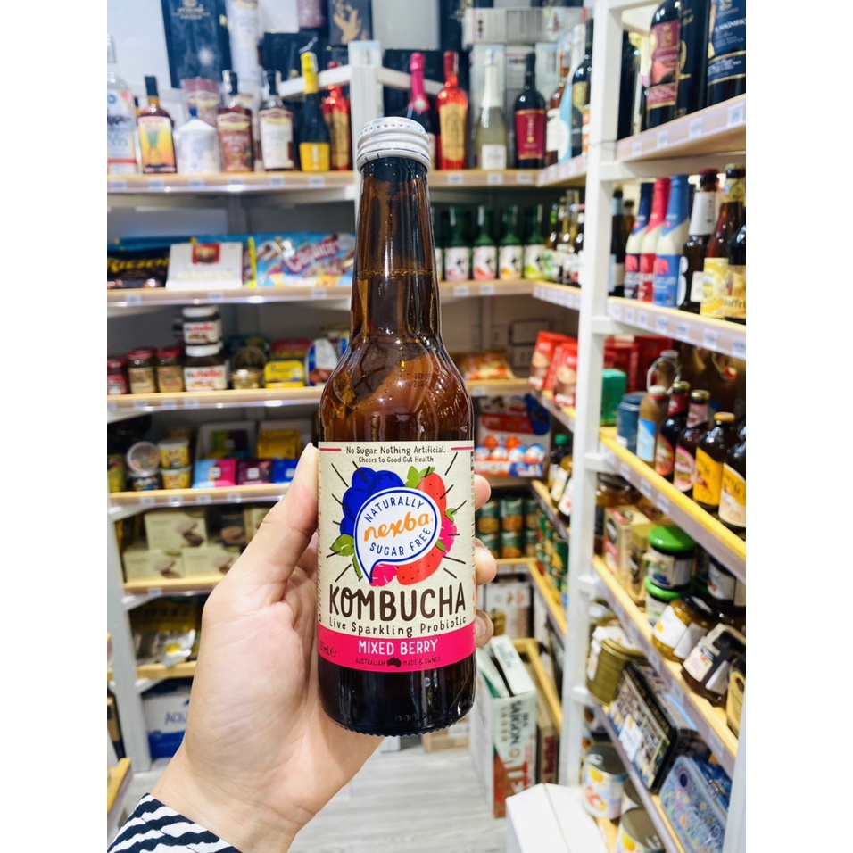 Nước uống lên men Kombucha Nexba các vị 330ml
