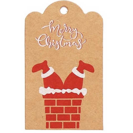 Set 16 thẻ tag treo noel