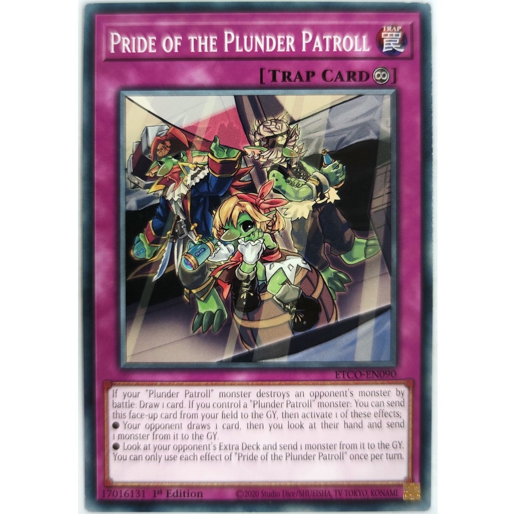 [Thẻ Yugioh] Pride of the Plunder Patroll |EN| Common