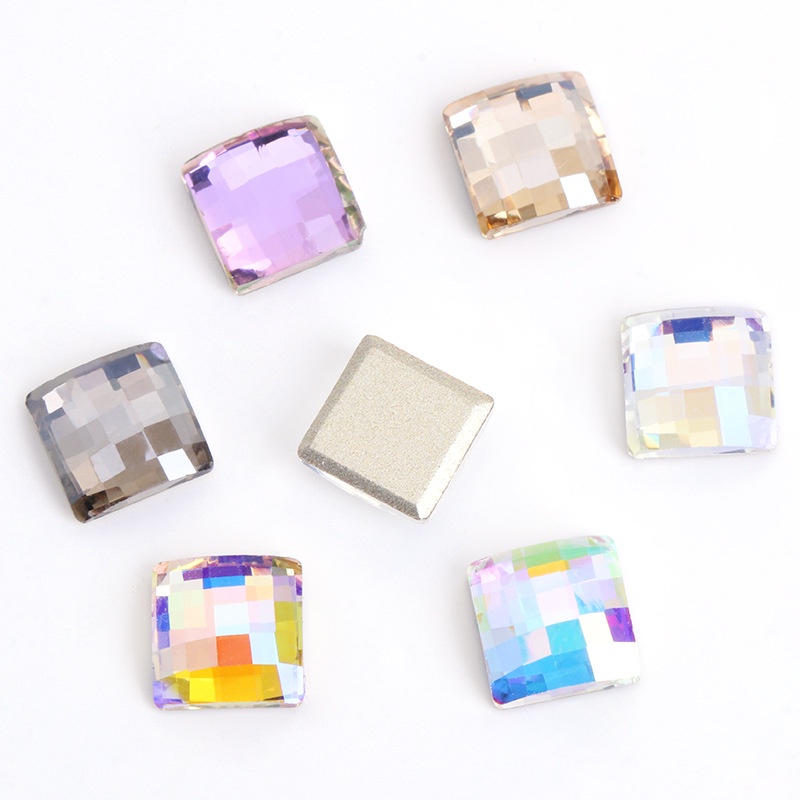 Bán Chạy Mới Mũi Khoan Móng Tay Nghệ Thuật Dạng Lưới Đáy Phẳng Mặt Kính Vuông