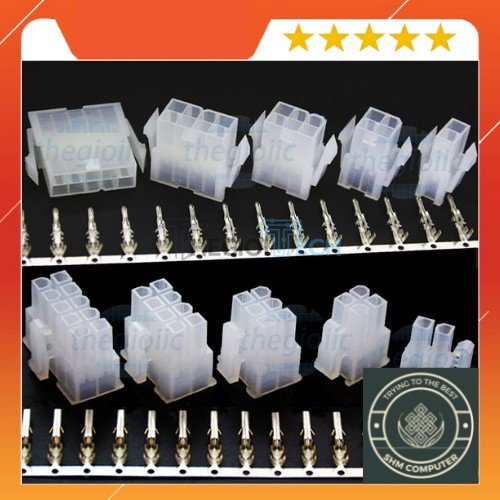 Đầu cos 5557, 5559 làm dây nguồn máy tính - 100 đầu cái