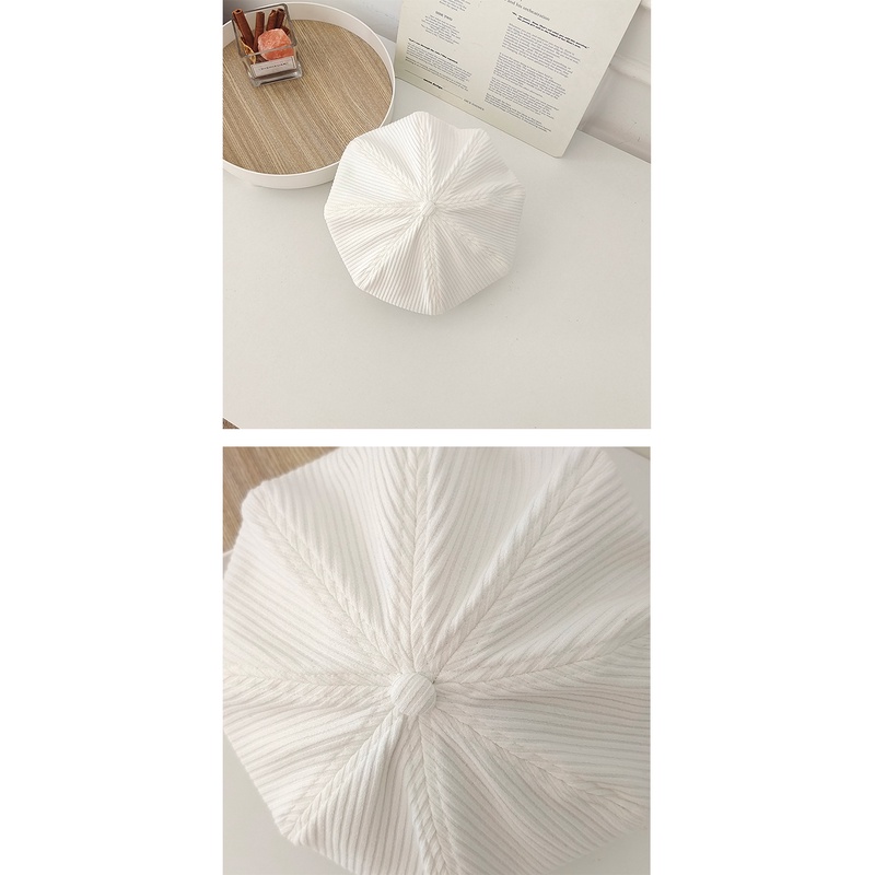 Mũ Beret Màu Trơn Phong Cách Nhật Bản Thời Trang Thu Đông Cho Nữ