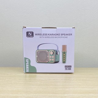 Loa Karaoke Bluetooth YS-104 Kèm 1 Micro Không Dây