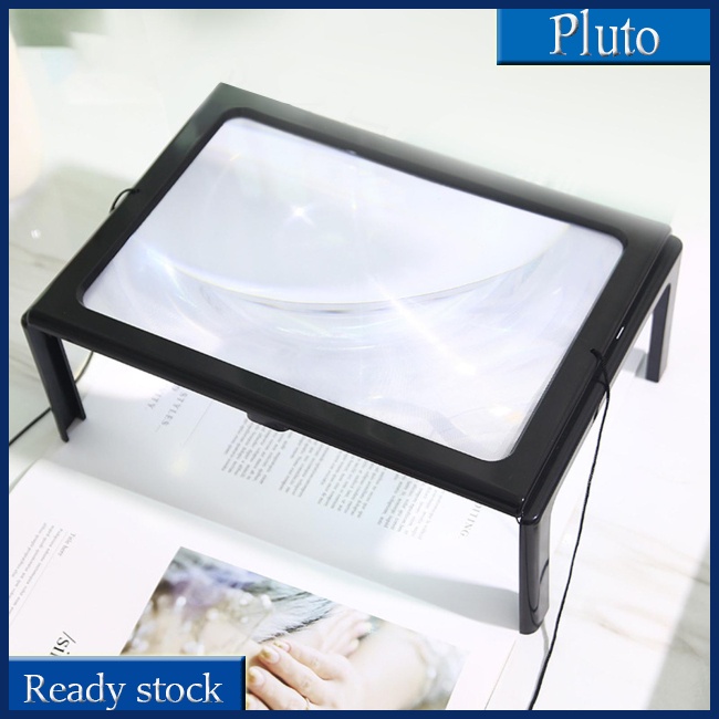 Mới Kính Lúp Đọc Sách Phóng Đại Màn Hình 6 Led Dành Cho Người Lớn Tuổi
