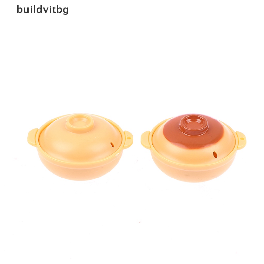 Bộ 2 Nồi Chảo Mini Dùng Cho Nhà Búp Bê Tỉ Lệ 1: 12