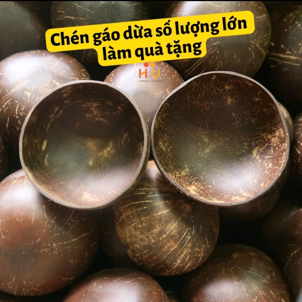 Chén gáo dừa Bến Tre ăn granola - Hàng loại 1