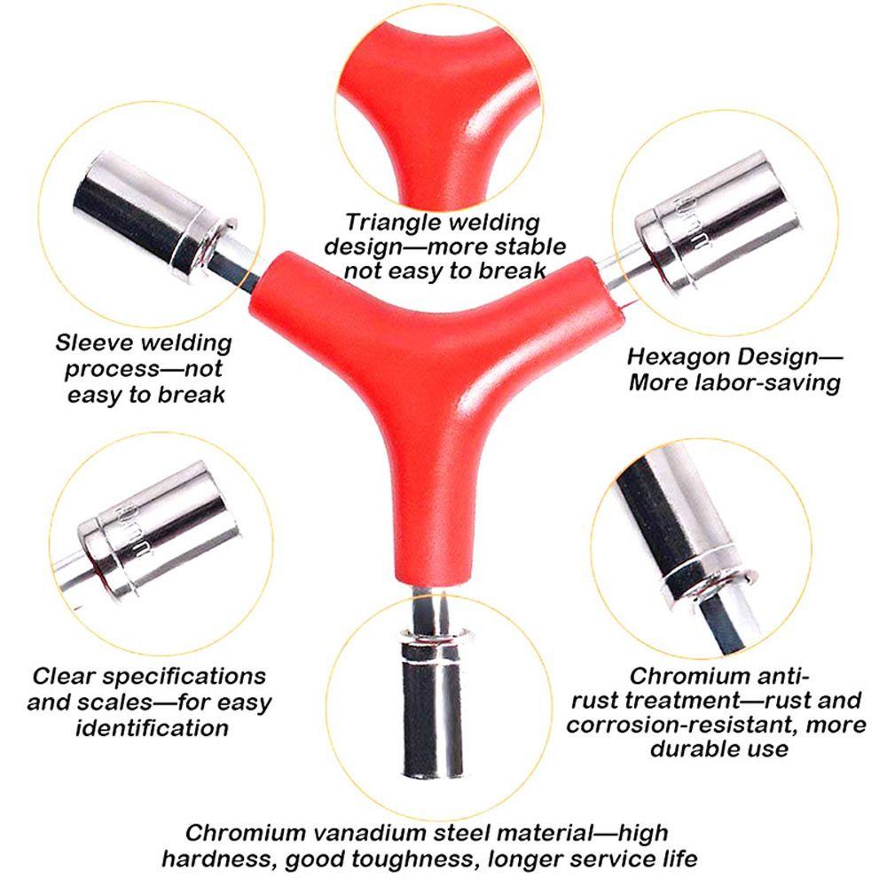 LLOYD Cờ Lê Chữ Y 8 / 9 / 10 Mm Dùng Sửa Chữa Xe Đạp Leo Núi