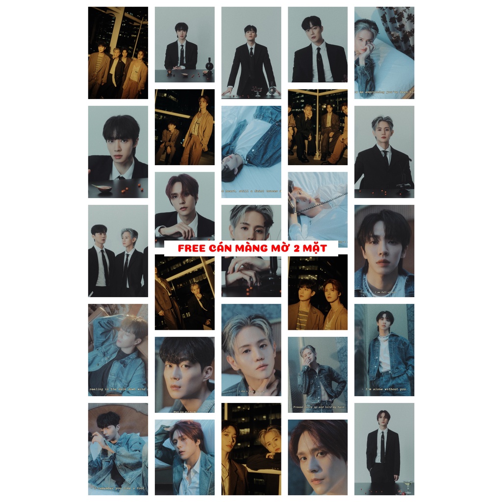 Lomo card 63 ảnh nhóm Highlight - AFTER SUNSET