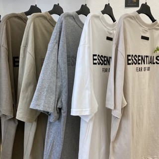 Áo thun Essentials Fear Of God FOG bản USA cao cấp ss23, Áo tee Essentials form rộng oversize nam nữ