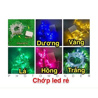 DÂY ĐÈN LED FAIRY LIGHT CHỚP NHÁY ĐIỀU KHIỂN - DÀI 4 MÉT 25 BÓNG