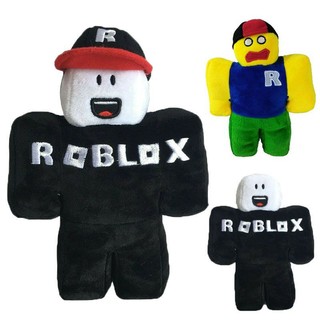 Thú nhồi bông hình nhân vật game Roblox với mũ Roblox có thể tháo rời làm quà tặng giáng sinh cho bé 
