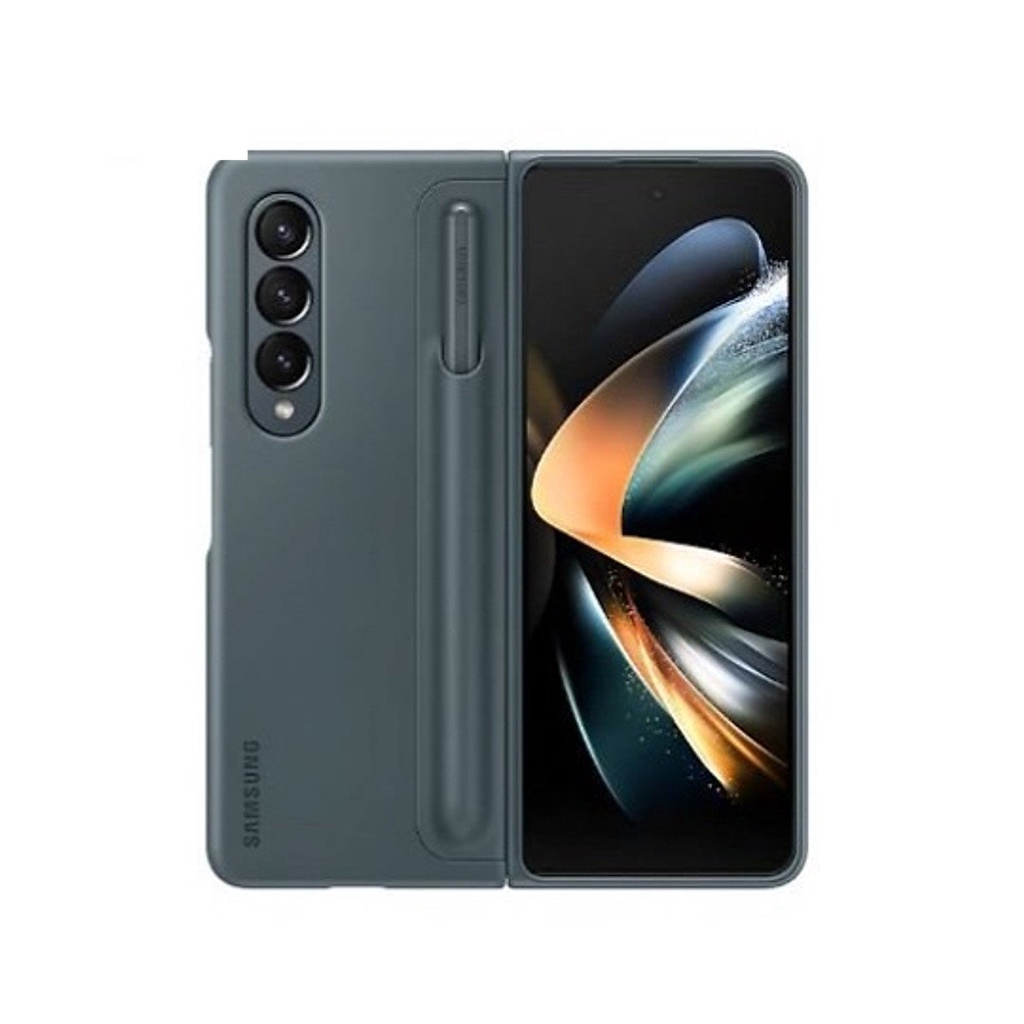 Ốp lưng Standing Cover With Pen Samsung Galaxy Z Fold 4 có bút S Pen kèm chân dựng - Hàng chính hãng