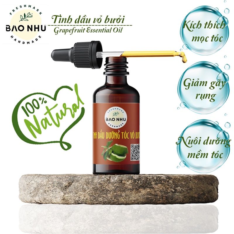 10ml Tinh dầu vỏ bưởi dưỡng kích mọc tóc