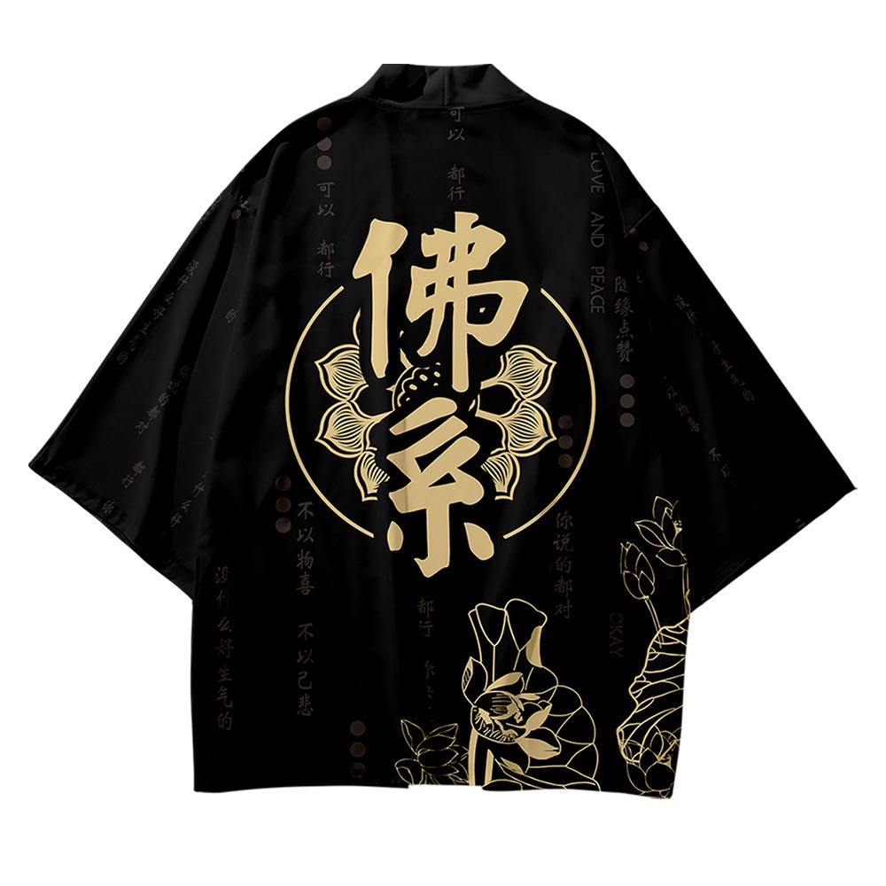 ( MẪU MỚI ) ÁO HAORI COSPLAY LIÊN HOA CAO CẤP A11