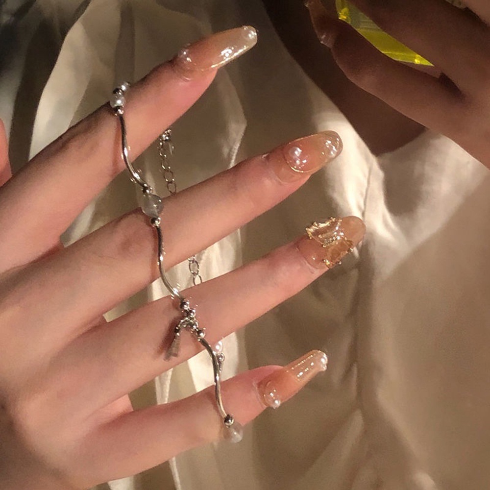 Vòng Tay Bạc Sterling Thiết Kế Đuôi Cá Đính Hạt Ngọc Trai Siêu Xiansen Series Cho Bạn Gái