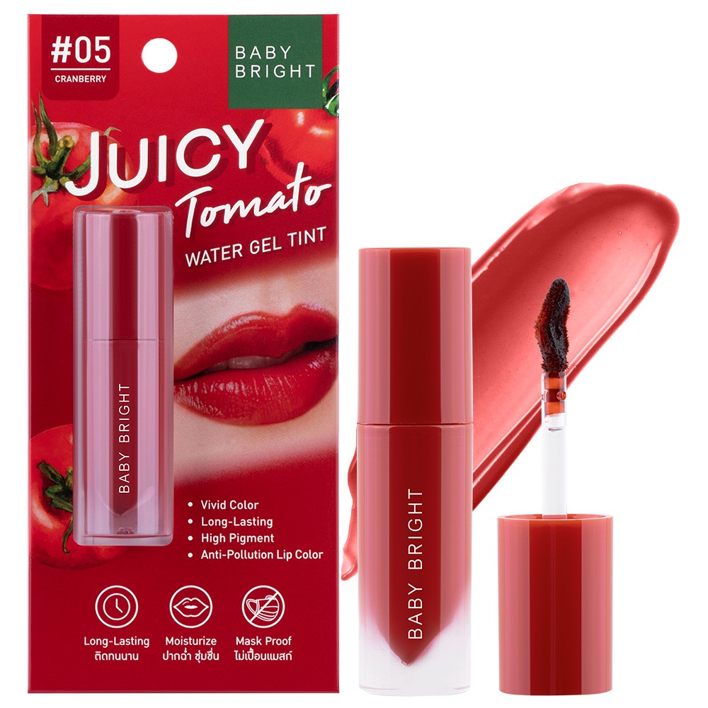 Son Tint Baby Bright Juicy Tomato Water Gel Tint Son Rẻ Đẹp Bền Màu