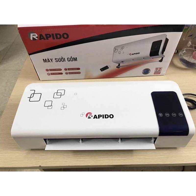 Máy sưởi gốm điện tử Rapido RCH2000-D có điều khiển