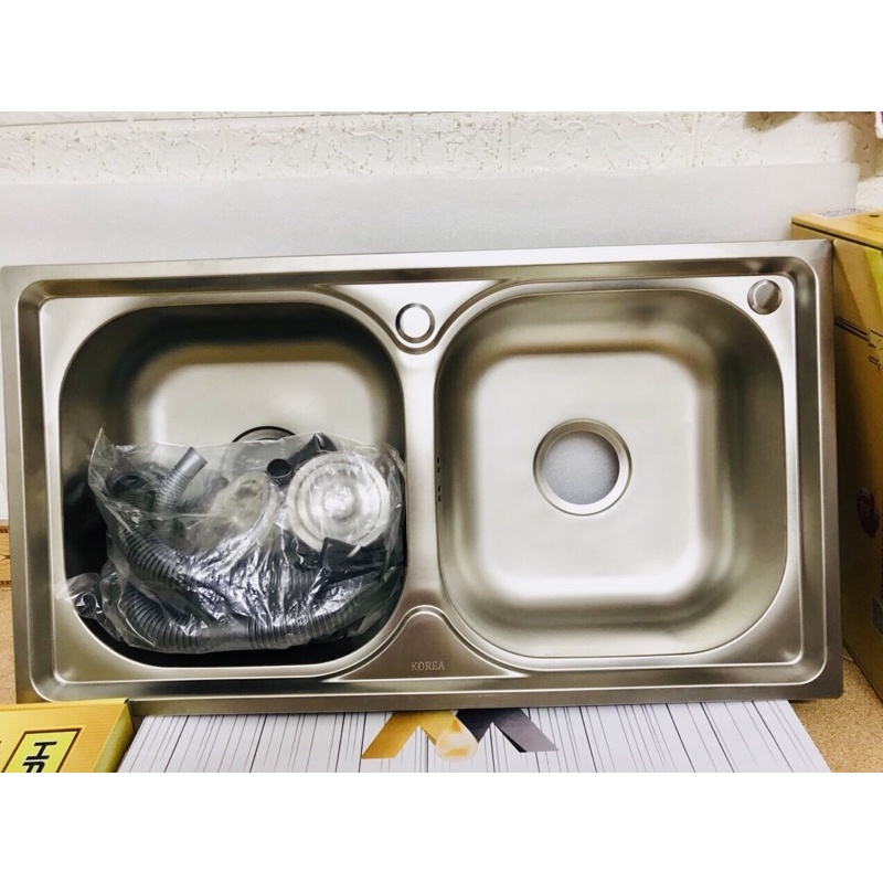 Chậu rửa bát  đôi cân (78*43)mm