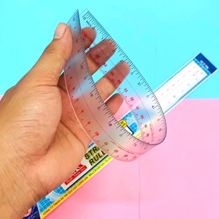 Combo 2 Cây Thước Dẻo Win 30cm C30, Chất Liệu Dẻo Bền - Văn Phòng Phẩm No.1