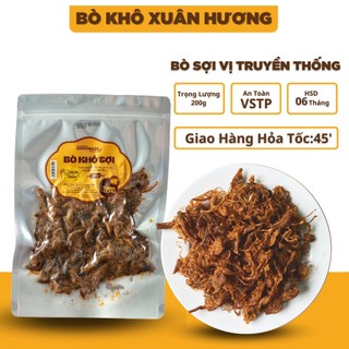 Bò khô sợi xuân hương vị truyền thống thơm ngon 200g