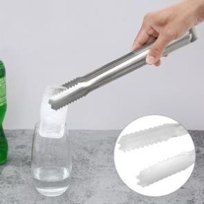 🛑FREESHIP🛑 Combo 5 Kẹp gắp đá trơn inox cao cấp tiện ích