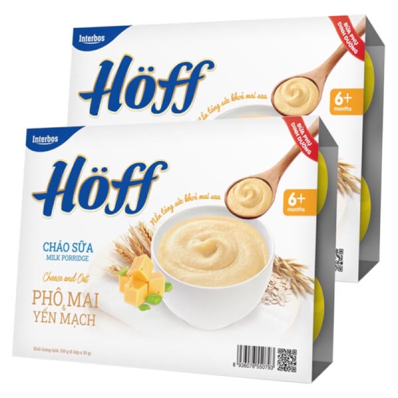 Cháo sữa Hoff lốc 6 hũ