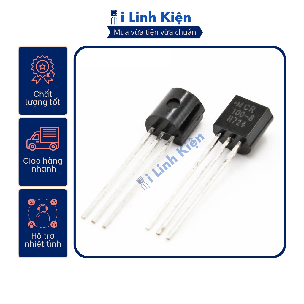 MCR100 Thyristor 1A 600V chất lượng cao